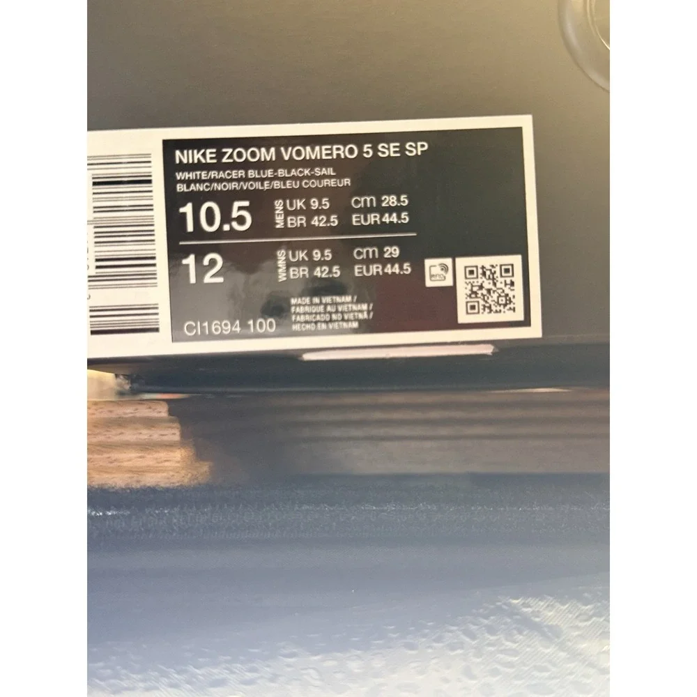 Size 10.5 - Nike Air Zoom Vomero 5 SE SP 2019 Racer Blue